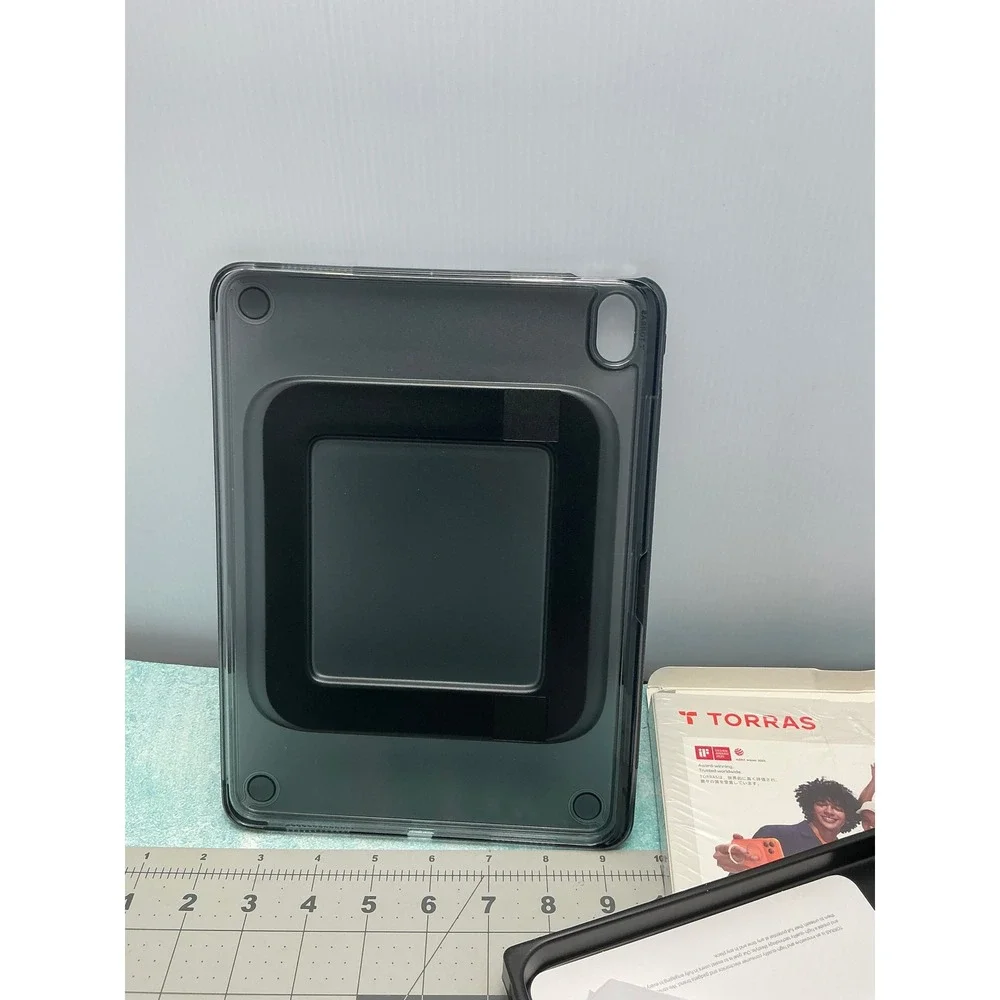 Torras iPad Air 11 inch Case with Kickstand Space Gray Frosted Slim Protective